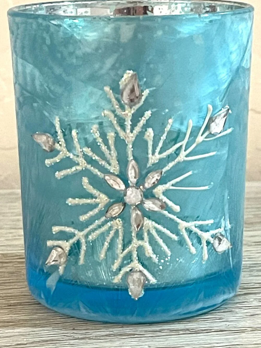 N/A blue candle